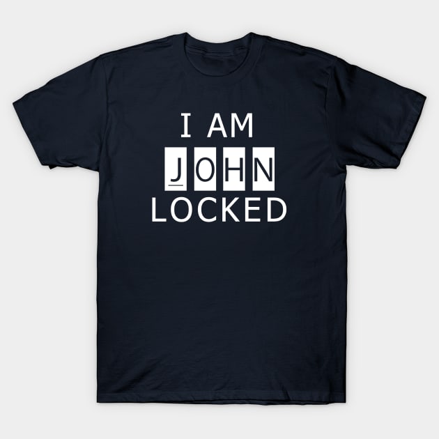 I Am Johnlocked T-Shirt by huckblade